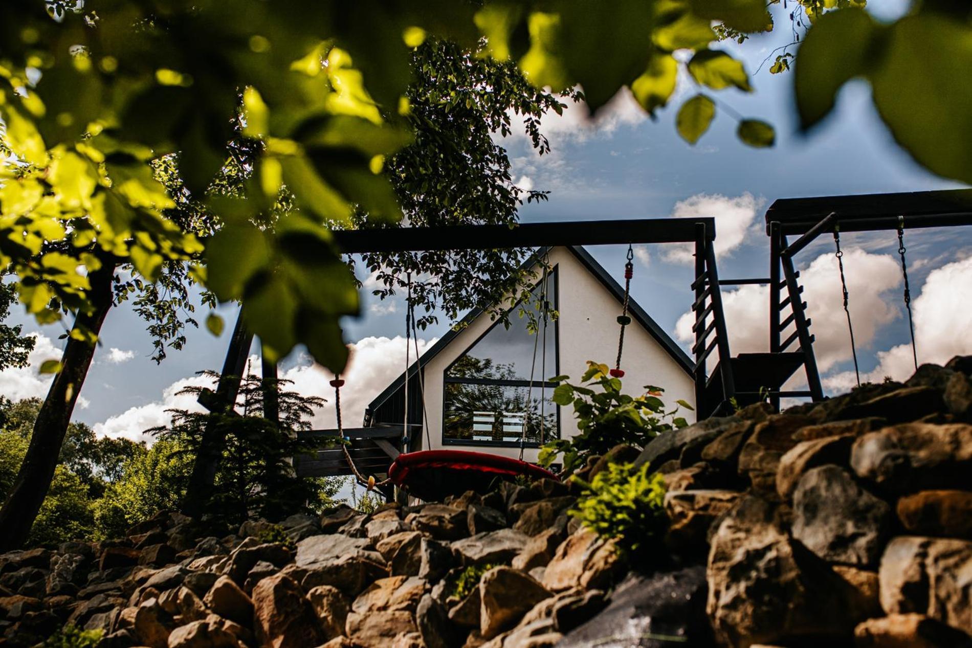 Domki Nad Starym Potokiem Устшики-Дольне Экстерьер фото